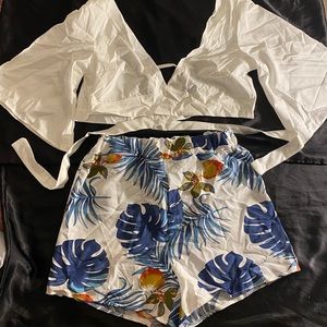 Never worn two piece set